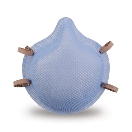 Moldex-Metric Particulate Respirator / Surgical Mask Moldex® Medical N95 Cup Elastic Strap Large Blue NonSterile ASTM Level 3 Adult - Box of 20 - 1513-BX
