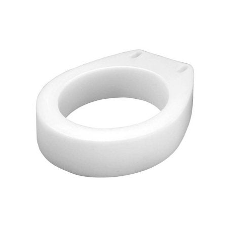 Apex-Carex Healthcare Raised Toilet Seat Carex® 3-1/2 Inch Height White 300 lbs. Weight Capacity - Case of 4 - FGB30700 0000-CS