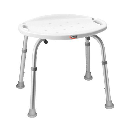 Apex-Carex Healthcare Bath Bench Carex® Without Arms Aluminum Frame Without Backrest 20 Inch Seat Width 350 lbs. Weight Capacity - Case of 4 - FGB75200 0000-CS