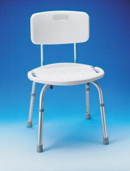 Apex-Carex Healthcare Bath Bench Carex® With Backrest - Case of 3 - FGB75300 0000-CS