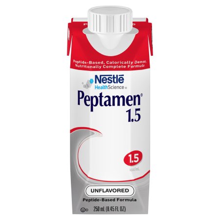 Nestle Healthcare Nutrition Oral Supplement Peptamen® 1.5 Unflavored Liquid 250 mL Carton - Each - 00798716181921-EA