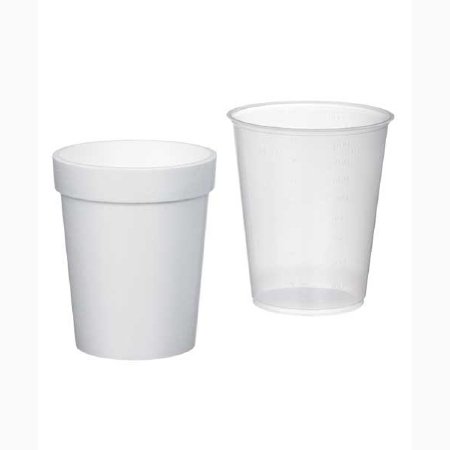 Medegen Medical Products LLC Liner Medegen Translucent, Graduated in oz. mL - Case of 200 - H216-01-CS