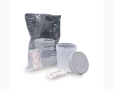Medegen Medical Products LLC Specimen Container Gent-L-Kare™ 120 mL (4 oz.) Screw Cap Patient Information Poly Bagged Sterile / Sterile Inside Only - Case of 100 - M4928-CS