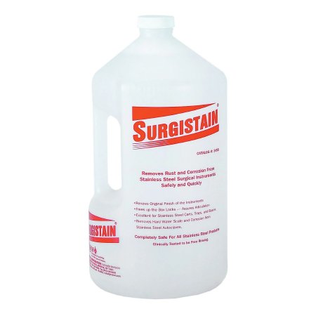 Ruhof Healthcare Instrument Stain Remover Surgistain® Liquid 1 gal. Jug Mild Scent - GL/1 - 34572-27-GL