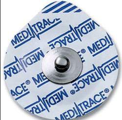 Cardinal ECG Monitoring Electrode Foam Backing Non-Radiolucent Snap Connector 100 per Pack - Case of 1000 - 31118733-CS
