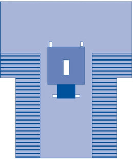 Medline Abdominal Drape Proxima™ Laparotomy T-Drape 78 W X 102 W X 121 L Inch Sterile - Case of 12 - DYNJP3003-CS