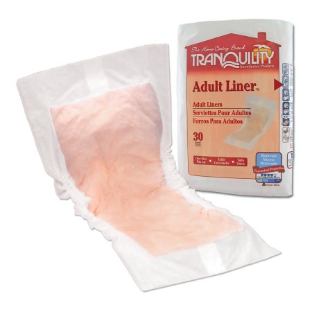Principle Business Enterprises Bladder Control Pad Tranquility® 9 X 24 Inch Heavy Absorbency Superabsorbant Core One Size Fits Most - Bag of 30 - 2078-BG