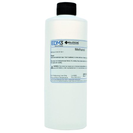 EDM 3 LLC Chemistry Reagent Methanol ACS Grade 100% 16 oz. - Each - 400480-EA