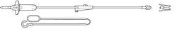 Baxter Secondary IV Administration Set 37 Inch Tubing - Case of 48 - 2H7451-CS