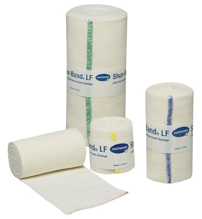 Hartmann Elastic Bandage Shur-Band® LF 2 Inch X 5 Yard Single Hook and Loop Closure Natural Sterile Standard Compression - Case of 10 - 59920000-CS