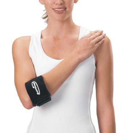DJO Elbow Support Surround® Contact Closure Left or Right Elbow Up to 18 Inch Circumference Black - Each - 79-82570-EA