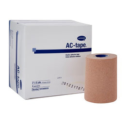 Hartmann Athletic Tape AC-tape® Tan 3 Inch X 5 Yard Cotton NonSterile - Box of 4 - 64300000-BX