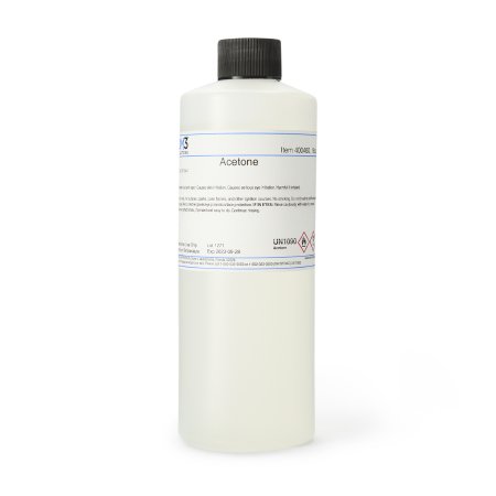 EDM 3 LLC Chemistry Reagent Acetone ACS Grade 100% 16 oz. - Each - 400460-EA