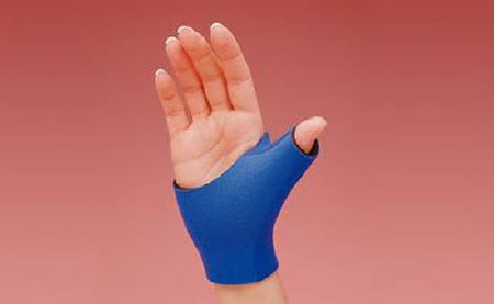 Patterson Medical Supply Thumb Support Rolyan® Adult X-Large Pull-On Left or Right Hand Blue - Each - A95248-EA