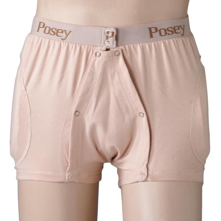 Tidi Products Hip Protection Brief Hipsters® Incontinent Small Beige - Each - 6017S-EA