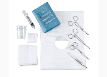 Medical Action Industries Laceration Kit Sterile - Case of 20 - 68297B-CS