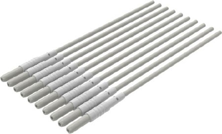 3M ECG Cable Leadwire 3M™ Red Dot™ DIN, Lead, 24 Inch Snap, White - Bag of 10 - D2412+10-BG
