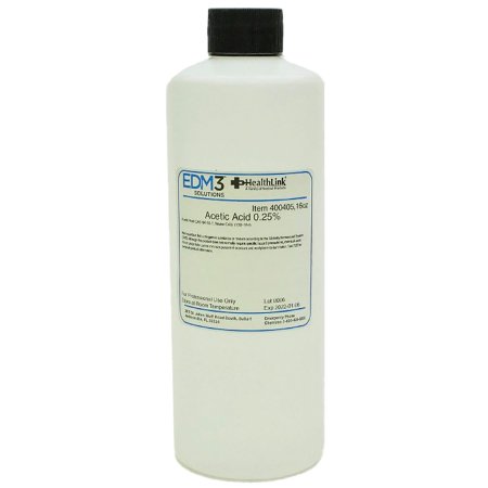 EDM 3 LLC Chemistry Reagent Acetic Acid ACS Grade 0.25% 16 oz. - Each - 400405-EA