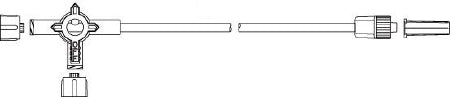 Smiths Medical ASD, Inc. IV Extension Set Medfusion® Sterile - Case of 50 - MX423L-CS