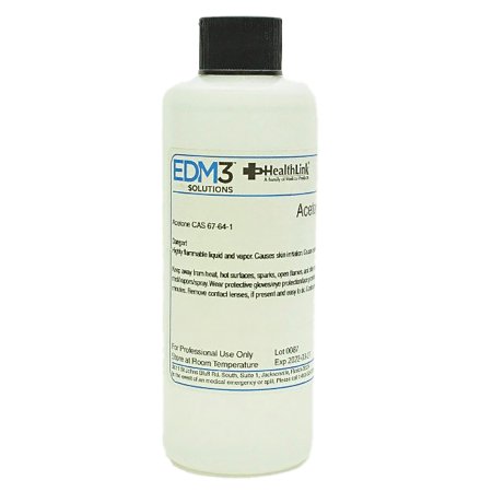 EDM 3 LLC Chemistry Reagent Acetone ACS Grade 100% 4 oz. - Each - 400458-EA
