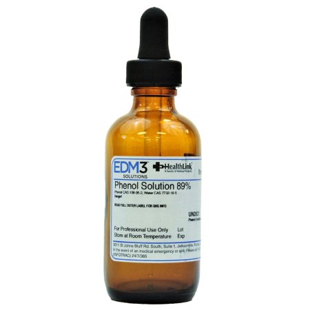 EDM 3 LLC Chemistry Reagent Phenol ACS Grade 89% w/v 2 oz. - Each - 400508-EA