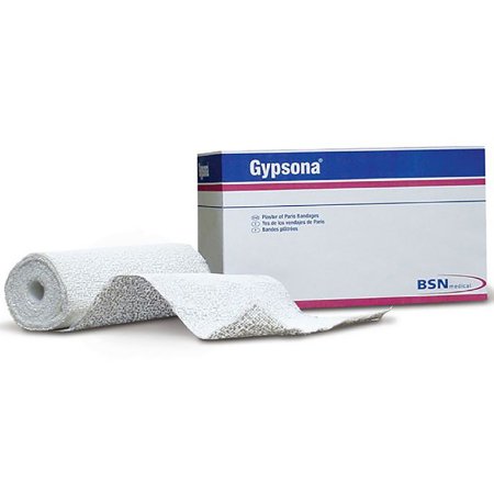 BSN Medical Plaster Splint Gypsona® S 5 X 30 Inch Plaster of Paris / Plastic White - Box of 50 - 30-7392-BX