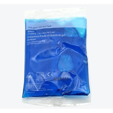 Cardinal Hot / Cold Pack Uni-Patch™ General Purpose Small 4 X 6-1/2 Inch Plastic / Gel Reusable - Case of 48 - MH76948-CS