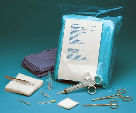 Cardinal Laceration Tray Sterile - Case of 20 - 05-5400-CS