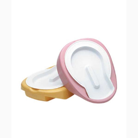 Medegen Medical Products LLC Pontoon Bedpan Medegen Dusty Rose 2 Quart / 1893 mL - Case of 10 - H122-10-CS