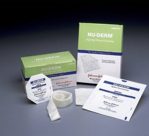 3M Systagenix/KCI Alginate Dressing Nu-Derm® 4 X 4 Inch Square - Case of 50 - AWD404-CS