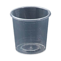Sklar Graduated Medicine Cup Sklar® 2 oz. Clear Plastic Disposable - Each - 96-7027-EA