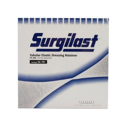 Gentell Elastic Net Retainer Dressing Surgilast® Tubular Elastic 25 Yard Size 1 White Finger / Toe / Wrist NonSterile - Box of 1 - GL701-BX