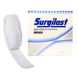 Gentell Elastic Net Retainer Dressing Surgilast® Tubular Elastic 25 Yard Size 6 White Medium Head / Shoulder / Thigh NonSterile - Box of 1 - GL707-BX