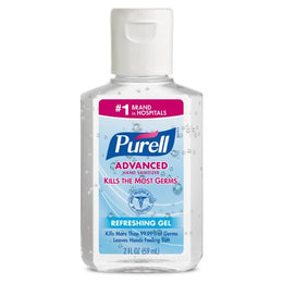 GOJO Hand Sanitizer Purell® Advanced 2 oz. Ethyl Alcohol Gel Bottle - Each - 9605-24-EA