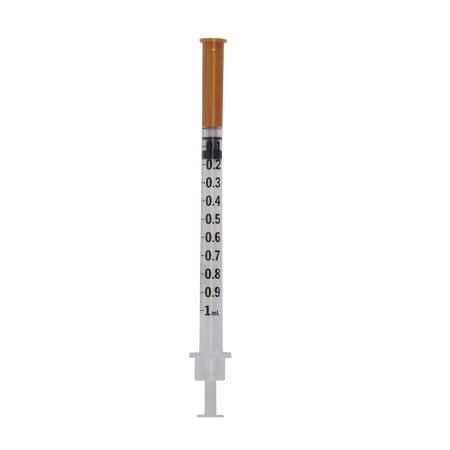 BD Standard Allergy Tray PrecisionGlide™ 1 mL 1/2 Inch 26 Gauge NonSafety Regular Wall - TR/1 - 305538-TR