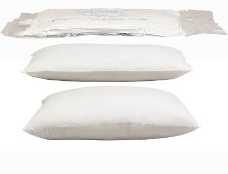 Medline Bed Pillow Ovation® 20 X 26 Inch Blue Reusable - Case of 12 - MDT219885-CS