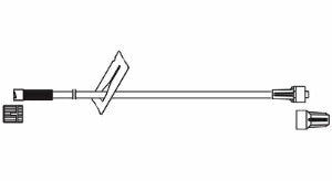 Codan US Corp IV Extension Set 16 Inch Tubing - Case of 50 - BC582-CS