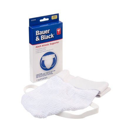 3M Athletic Supporter Bauer & Black™ Large White - Case of 48 - 202636-CS