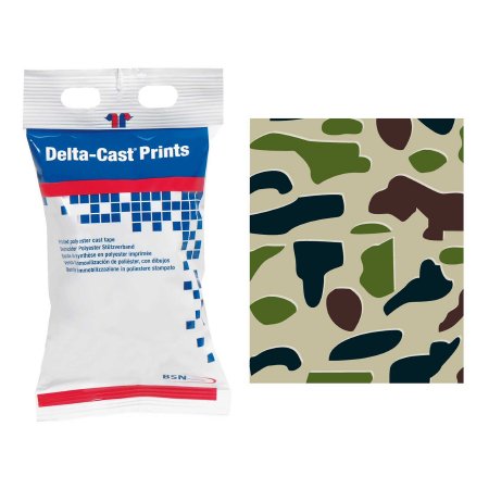 BSN Medical Cast Tape Delta-Cast® Prints 3 Inch X 12 Foot Polyester Camouflage Print - Case of 10 - 4003-CS