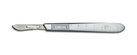 Aspen Surgical Products Surgical Blade Bard-Parker® Stainless Steel No. 15C Sterile Disposable Individually Wrapped - Case of 150 - 371716-CS