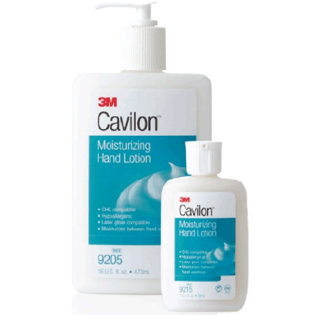 3M Hand Moisturizer 3M™ Cavilon™ 2 oz. Bottle Unscented Lotion CHG Compatible - Case of 48 - 9215-CS