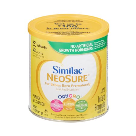 Abbott Nutrition Infant Formula Similac® NeoSure® 13.1 oz. Can Powder Premature - Each - 57430-EA