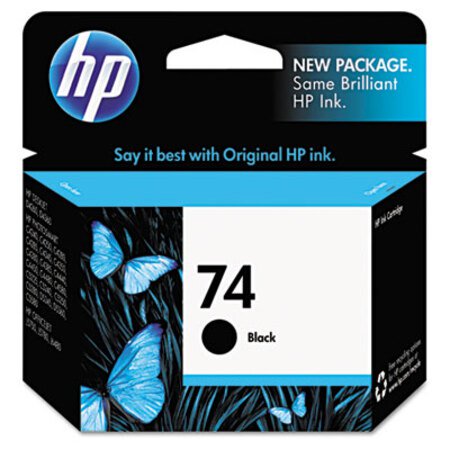 HP HP 74, (CB335WN) Black Original Ink Cartridge - Each - HEW-CB335WN-EA