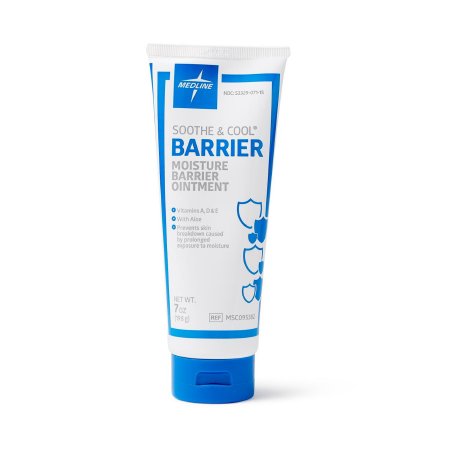 Medline Skin Protectant Soothe & Cool® 7 oz. Tube Unscented Ointment - Each - MSC095382-EA