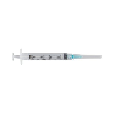 BD Standard Hypodermic Syringe with Needle PrecisionGlide™ 3 mL 1 Inch 23 Gauge NonSafety Thin Wall - Box of 100 - 309571-BX