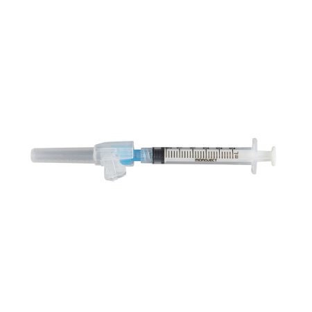 Cardinal Safety Hypodermic Syringe with Needle Magellan™ 3 mL 1 Inch 23 Gauge Sliding Safety Needle Regular Wall - Each - 8881833310-EA