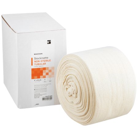 McKesson Stockinette Tubular McKesson 6 Inch X 25 Yard Cotton NonSterile - Case of 6 - 16-4T-625-CS