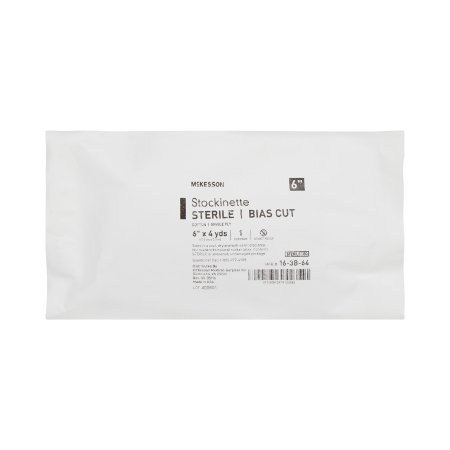 McKesson Bias Cut Stockinette McKesson Cotton 6 Inch X 4 Yard Size 6 Beige Sterile - Each - 16-3B-64-EA