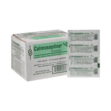 Calmoseptine Skin Protectant Calmoseptine® 0.125 oz. Individual Packet Scented Ointment - Each - 00799000105-EA