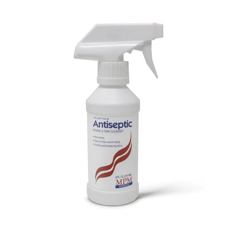 MPM Medical Wound Cleanser 8 oz. Spray Bottle NonSterile - Case of 9 - MP00032-CS